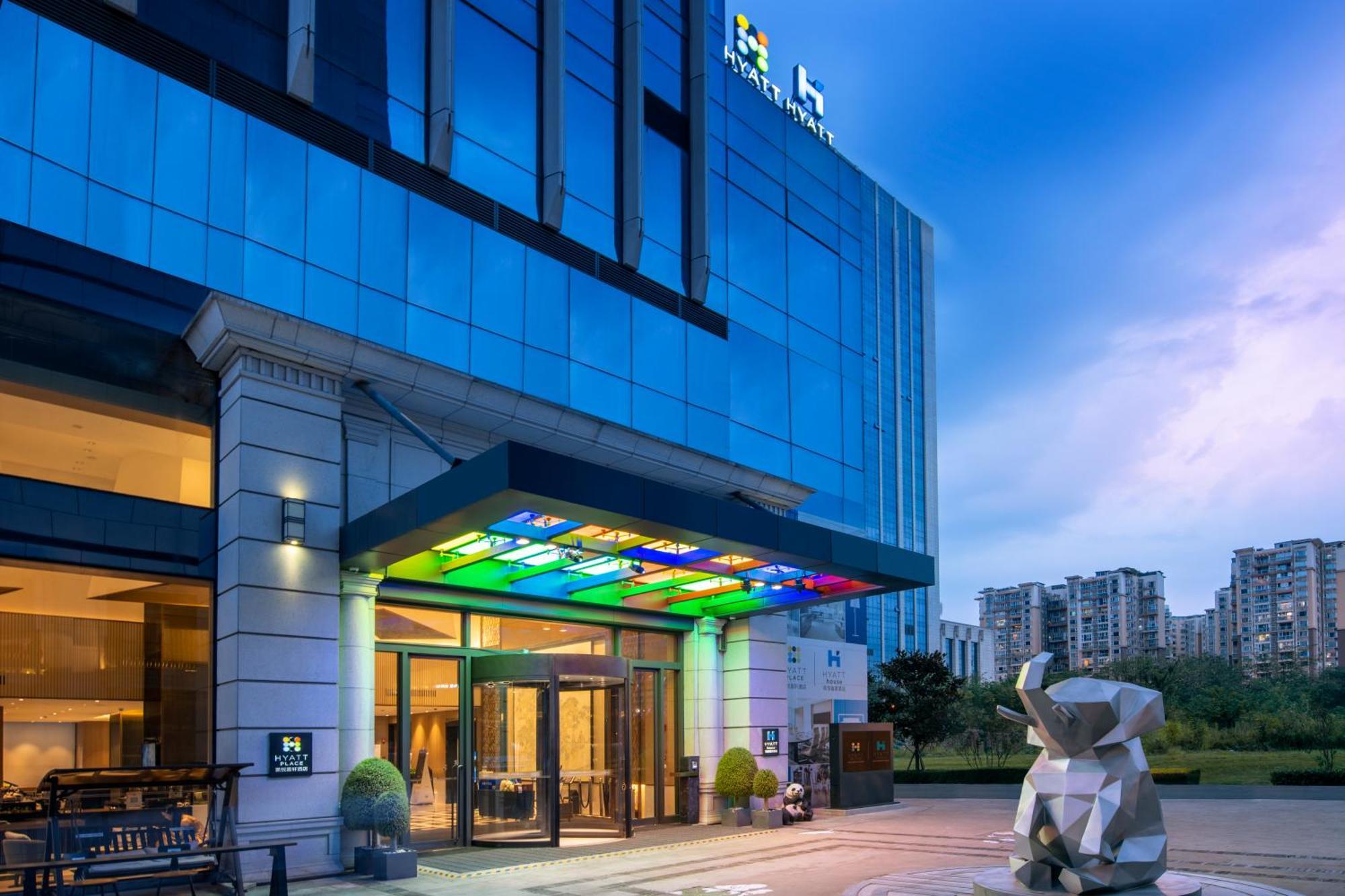 Hyatt House Chengdu Pebble Walk Hotel Exterior foto